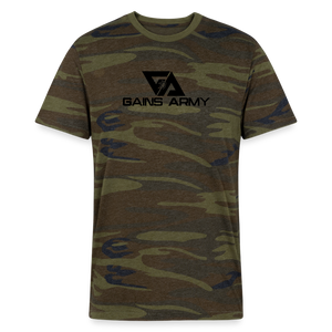 GA Camo T-Shirt - green camo