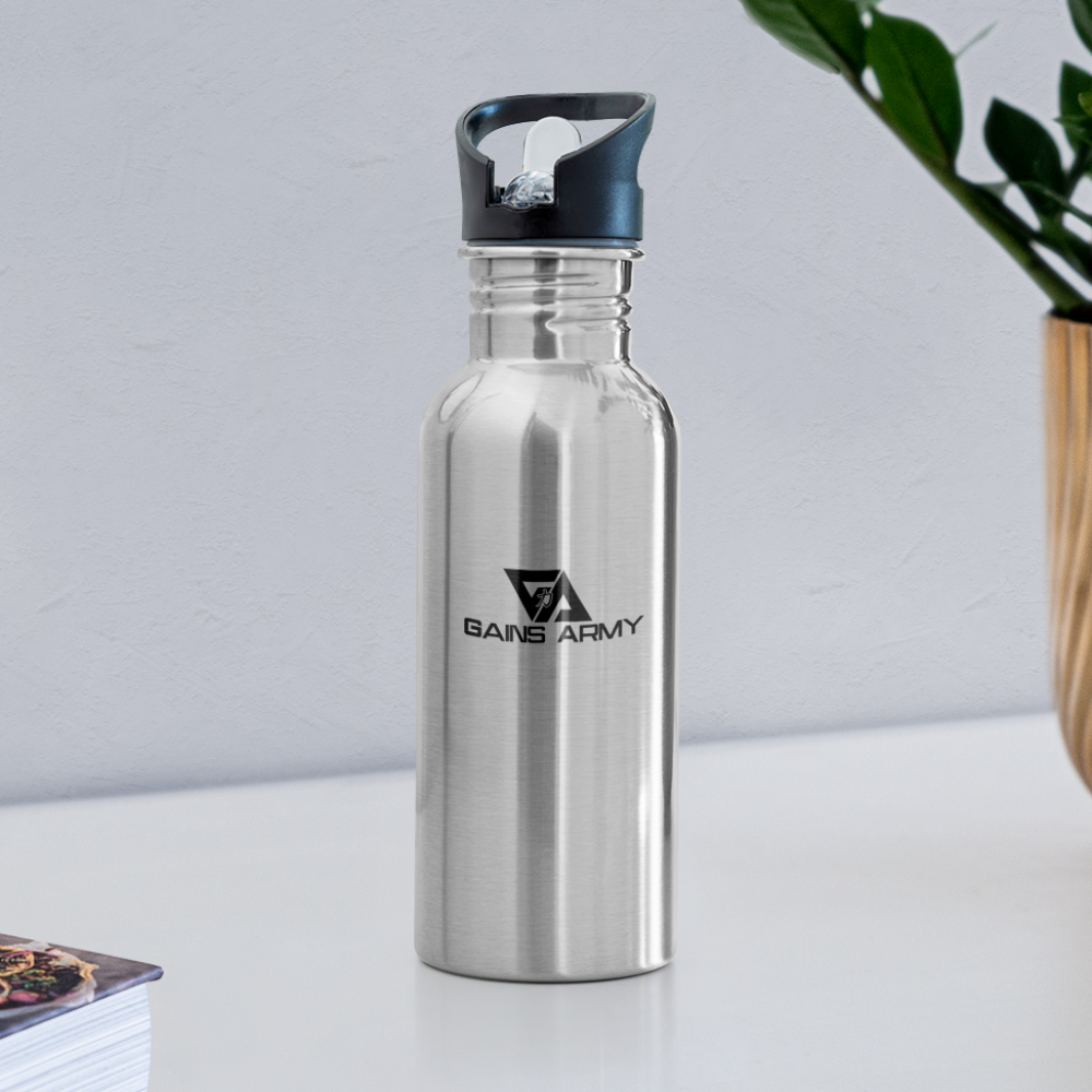 GA Water Bottle - silver